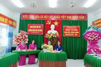 📣 HỘI NGHỊ CÁN BỘ – VIÊN CHỨC NĂM HỌC 2024-2025🌺